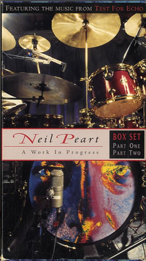 Neil Peart A Work In Progress Parts 1 & 2 US video (VHS or PAL or NTSC