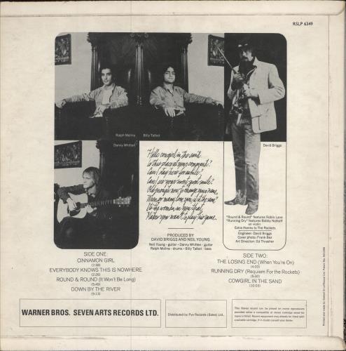 Neil Young Everybody Knows This Is Nowhere 1st UK vinyl LP album (LP