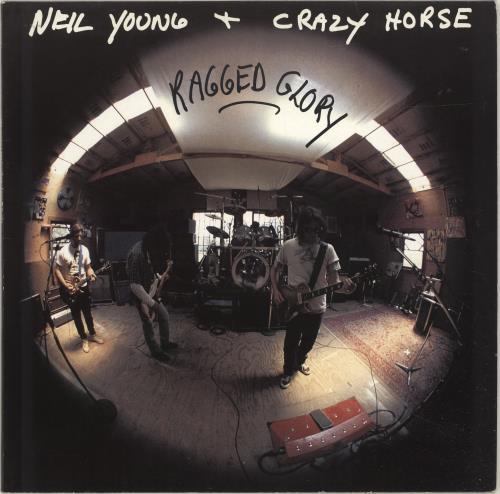 Neil Young Ragged Glory - EX vinyl LP album (LP record) UK YOULPRA169555