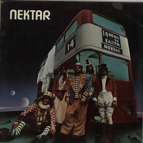 Nektar Down To Earth - EX vinyl LP album (LP record) German NEKLPDO581418