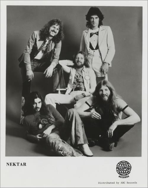 Nektar Down To Earth media press pack US NEKPPDO465301