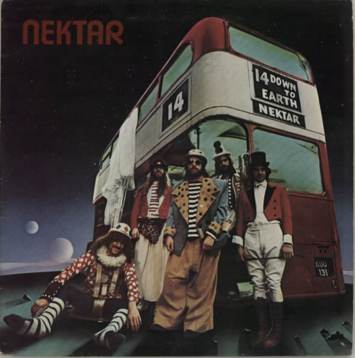 Nektar Down To Earth vinyl LP album (LP record) UK NEKLPDO588795