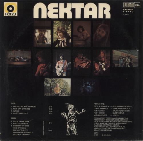 Nektar Nektar vinyl LP album (LP record) German NEKLPNE384308