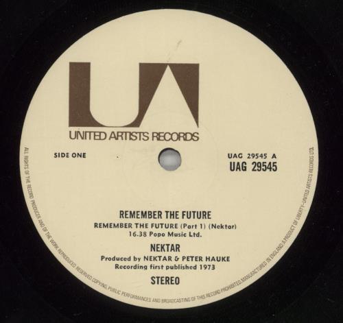 Nektar Remember The Future vinyl LP album (LP record) UK NEKLPRE777722