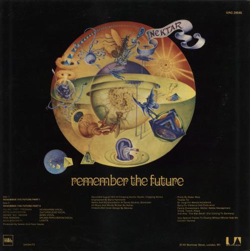 Nektar Remember The Future vinyl LP album (LP record) UK NEKLPRE777722