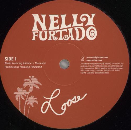 Nelly Furtado Loose 2-LP vinyl record set (Double LP Album) UK N-F2LLO881490