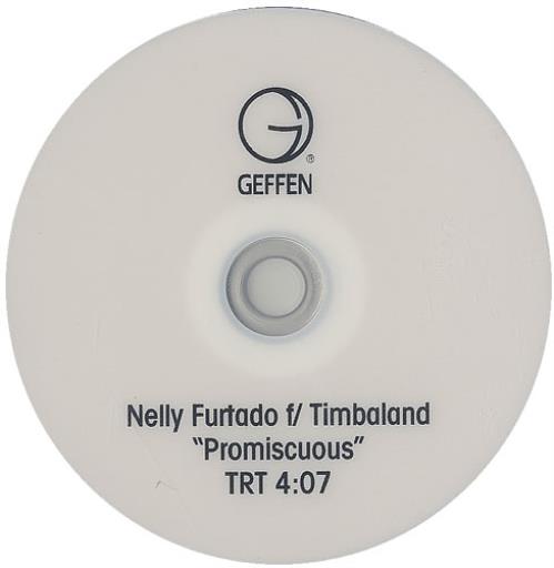 Nelly Furtado Promiscuous promo DVD-R US N-FDRPR437181