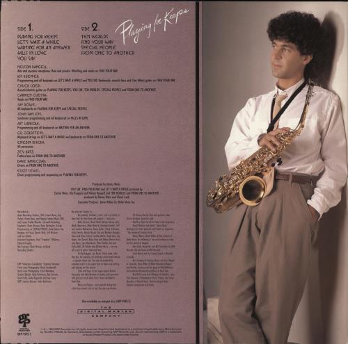 Nelson Rangell Playing For Keeps vinyl LP album (LP record) German 3PQLPPL773000