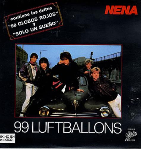 Nena 99 Luftballons vinyl LP album (LP record) Mexican NNALPLU282249