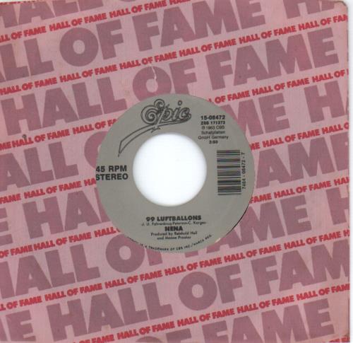 Nena 99 Luftballons 7" vinyl single (7 inch record / 45) US NNA07LU673399