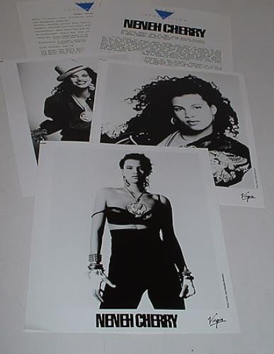 Neneh Cherry Raw Like Sushi media press pack US NENPPRA06473