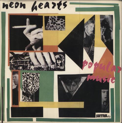 Neon Hearts Popular Music 7" vinyl single (7 inch record / 45) UK NEH07PO784936