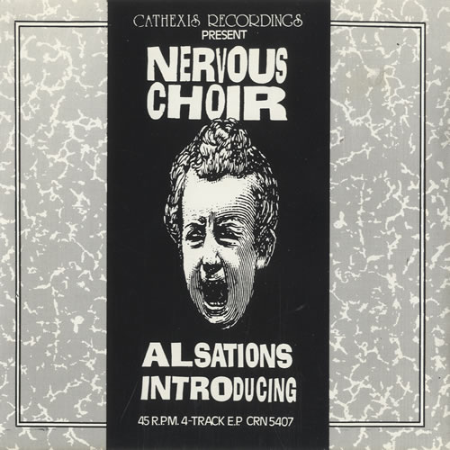 Nervous Choir Alsations Introducing EP 7" vinyl single (7 inch record / 45) UK NFS07AL510410