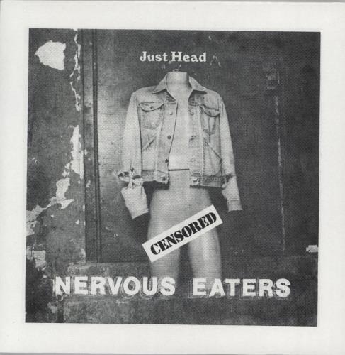 Nervous Eaters Just Head 7" vinyl single (7 inch record / 45) Spanish 3N907JU768650