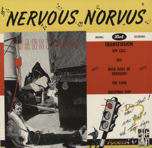Nervous Norvus Transfusion vinyl LP album (LP record) UK NOVLPTR613445