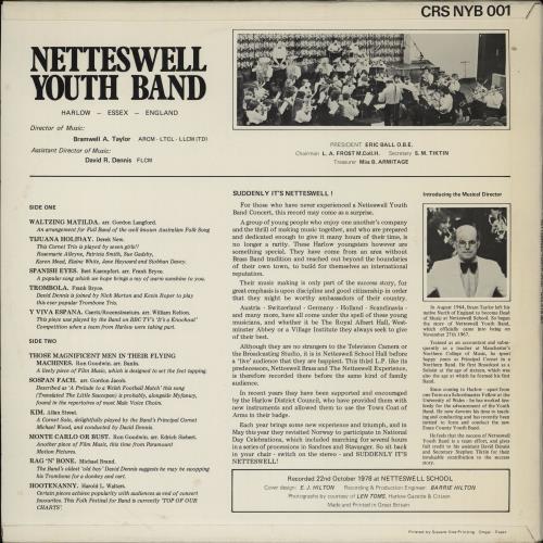 Netteswell Youth Band Suddenly It's Netteswell vinyl LP album (LP record) UK 2LSLPSU756863