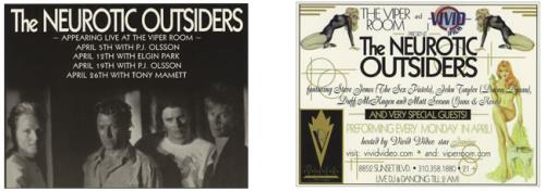 Neurotic Outsiders Neurotic Outsiders T-shirt + handbill t-shirt US NEUTSNE433201