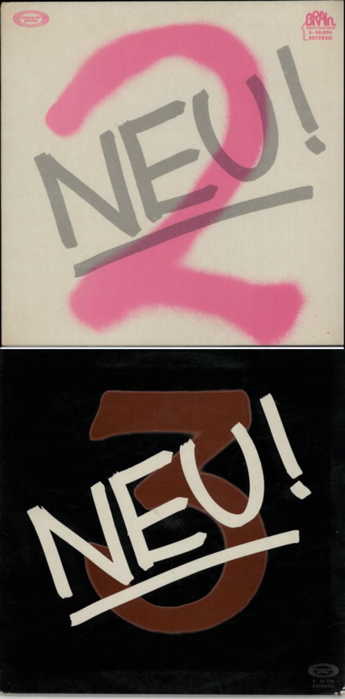Neu Set Of 3 LPs: Neu 1, 2 & 3 3-LP vinyl record set (Triple LP Album) Spanish UEN3LSE614880