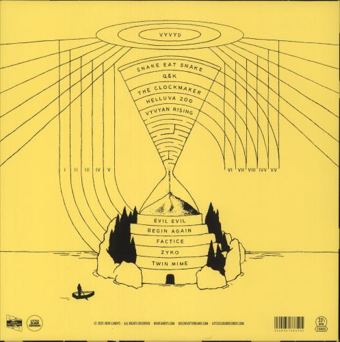 New Candys Vyvyd - White Vinyl vinyl LP album (LP record) UK 9R3LPVY871055