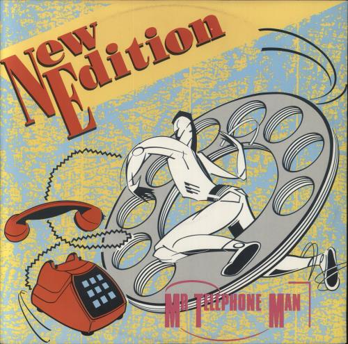 New Edition Mr. Telephone Man 12" vinyl single (12 inch record / Maxi-single) UK NDT12MR665194