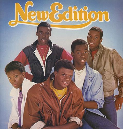 New Edition New Edition vinyl LP album (LP record) UK NDTLPNE391385