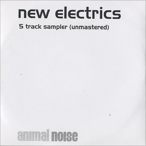 New Electrics 5-track Sampler - Unmastered CD-R acetate UK NWECRTR484822