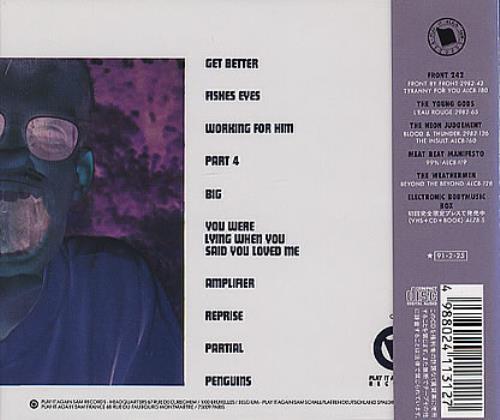 New Fast Automatic Daffodils Pigeonhole CD album (CDLP) Japanese NFACDPI353155