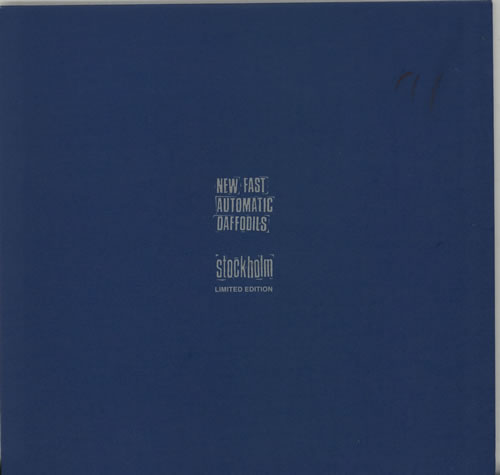 New Fast Automatic Daffodils Stockholm 10" vinyl single (10 inch record) UK NFA10ST603616