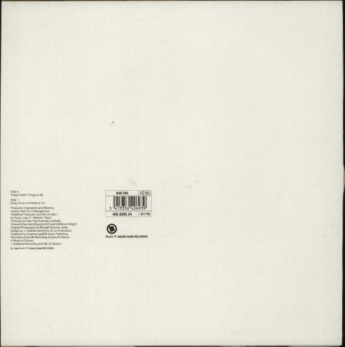 New Fast Automatic Daffodils These Foolish Things 10" vinyl single (10 inch record) UK NFA10TH868761