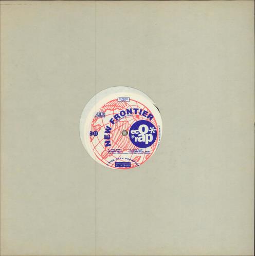 New Frontier Eco Rap 12" vinyl single (12 inch record / Maxi-single) UK 4G712EC780771