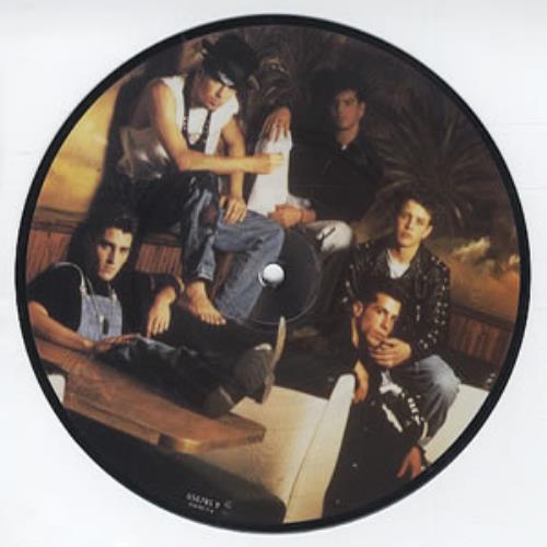New Kids On The Block Call It What You Want 7" vinyl picture disc (7 inch picture disc single) UK NKO7PCA314304