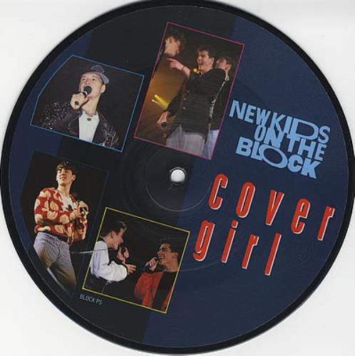 New Kids On The Block Cover Girl 7" vinyl picture disc (7 inch picture disc single) UK NKO7PCO11634