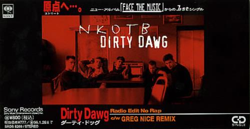 New Kids On The Block Dirty Dawg 3" CD single (CD3) Japanese NKOC3DI173758