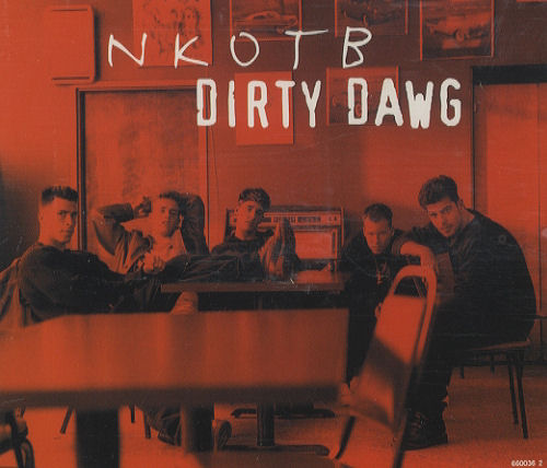New Kids On The Block Dirty Dawg CD single (CD5 / 5") Austrian NKOC5DI48589
