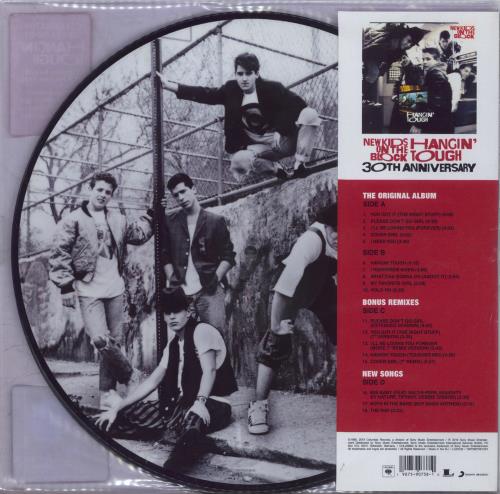 New Kids On The Block Hangin' Tough: 30th Anniversary picture disc LP (vinyl picture disc album) US NKOPDHA819119
