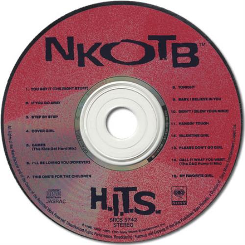 New Kids On The Block Hits CD album (CDLP) Japanese NKOCDHI398509