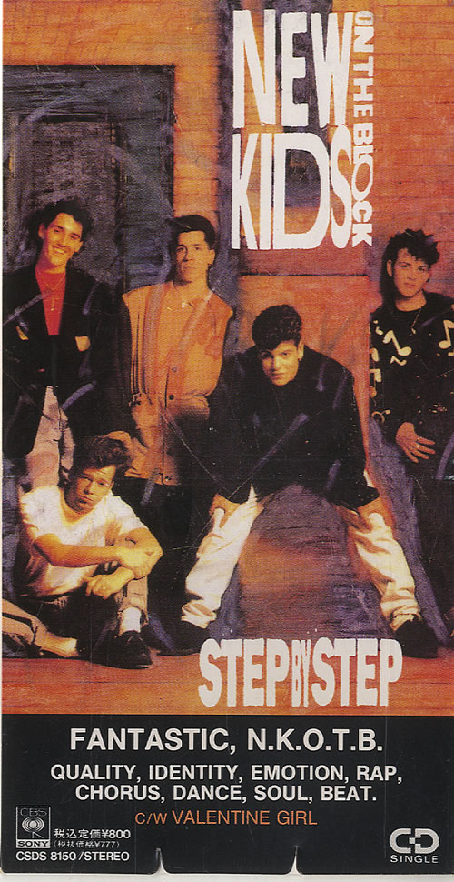 New Kids On The Block Step By Step - Snapped 3" CD single (CD3) Japanese NKOC3ST448128