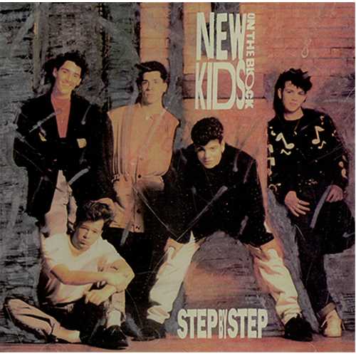 New Kids On The Block Step By Step CD single (CD5 / 5") US NKOC5ST307710
