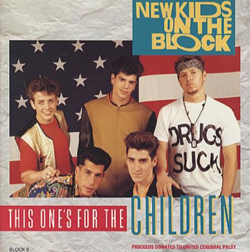 New Kids On The Block This One's For The Children 7" vinyl single (7 inch record / 45) UK NKO07TH303510