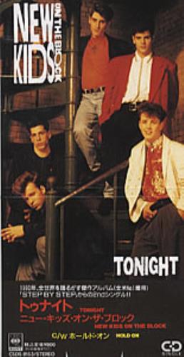 New Kids On The Block Tonight 3" CD single (CD3) Japanese NKOC3TO308510