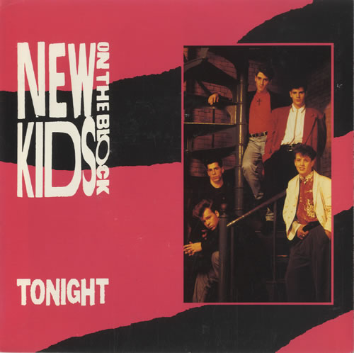 New Kids On The Block Tonight 7" vinyl single (7 inch record / 45) Australian NKO07TO08896