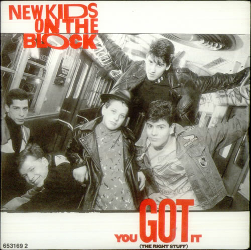 New Kids On The Block You Got It (The Right Stuff) - 1st Issue - Black & White Slv CD single (CD5 / 5") UK NKOC5YO24547