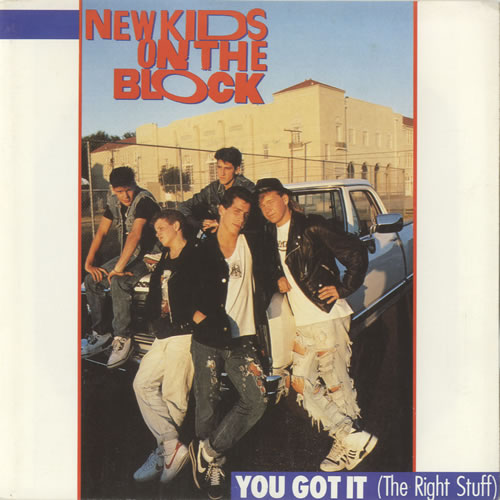 New Kids On The Block You Got It (The Right Stuff) 7" vinyl single (7 inch record / 45) Australian NKO07YO519297