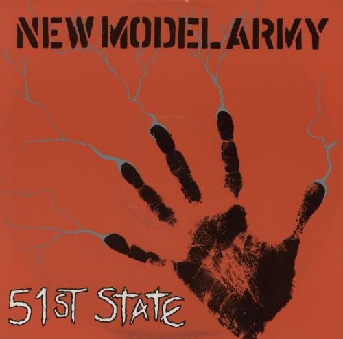 New Model Army 51st State 12" vinyl single (12 inch record / Maxi-single) UK NMA12ST761909
