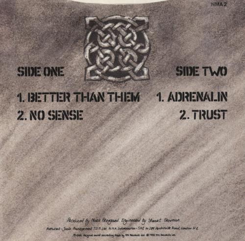 New Model Army Better Than Them EP 7" vinyl single (7 inch record / 45) UK NMA07BE160691