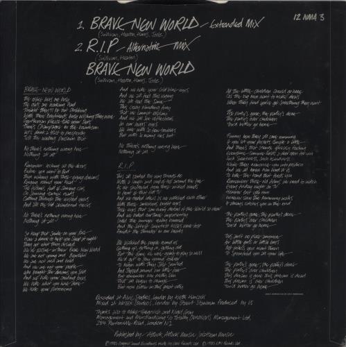 New Model Army Brave New World - Double Pack 12" vinyl single (12 inch record / Maxi-single) UK NMA12BR03827