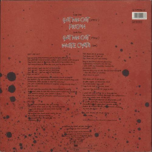 New Model Army Get Me Out + Poster - EX 12" vinyl single (12 inch record / Maxi-single) UK NMA12GE411113