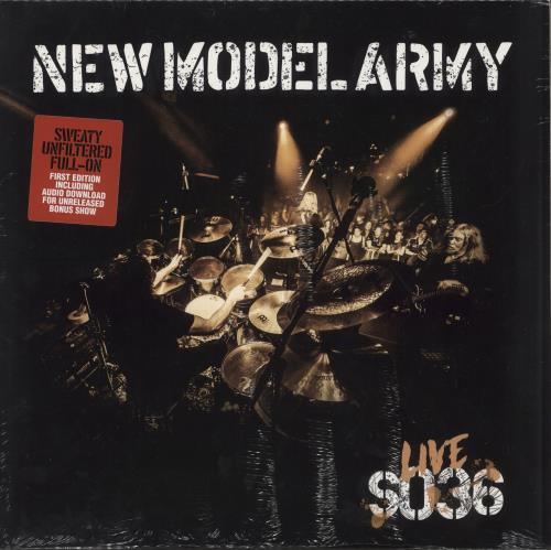 New Model Army Live SO36 - Sealed 2-LP vinyl record set (Double LP Album) German NMA2LLI868259