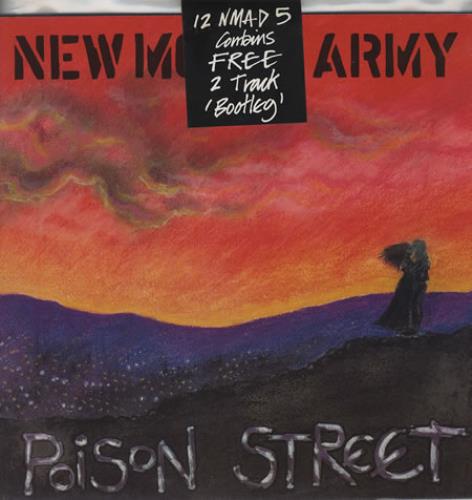 New Model Army Poison Street 12" vinyl single (12 inch record / Maxi-single) UK NMA12PO22457