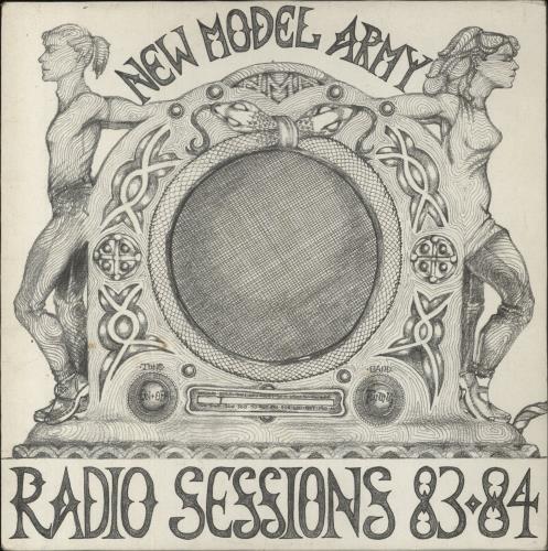 New Model Army Radio Sessions 83-84 vinyl LP album (LP record) UK NMALPRA397435